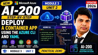 AI-200 Step-by-Step | Deploy a container app using the Azure CLI and YAML