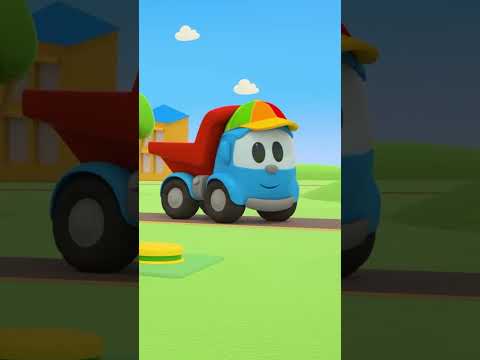 🎵🎵🎵Morning routine song for kids with Leo the truck #songs #kidssong #rhymesforkids