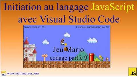 Tutoriel Javascript - 33 - jeu Mario - Création de la classe Tortue et collisions