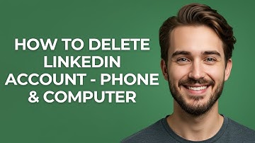 How To Delete Linkedin Account - Phone & Computer - GUIDE!