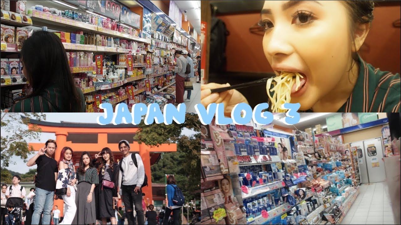 BELANJA MAKEUP SKINCARE + MAKAN MAKANAN HITS JEPANG // JAPAN VLOG 3