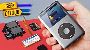 iPod Classic new Battery & 256GB SD Card: still works in 2025