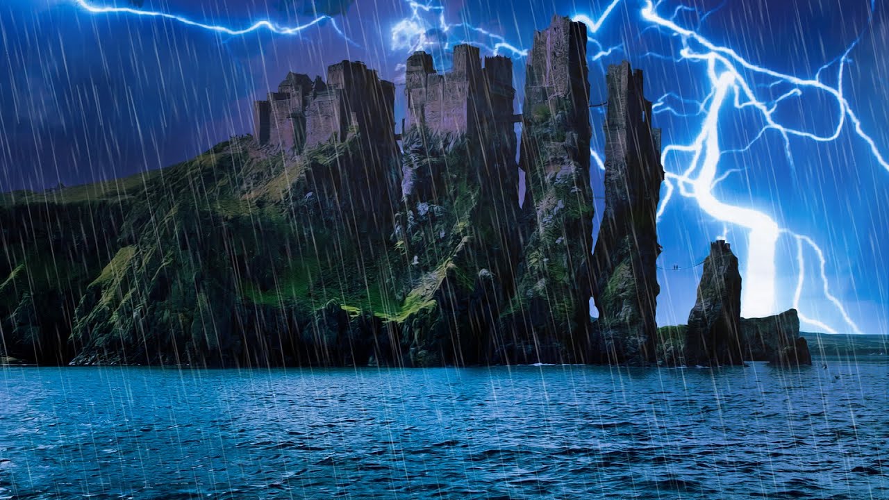 гроза в замке Пайк | погрузиться в мир «Игры престолов» с проливным дождем и громом