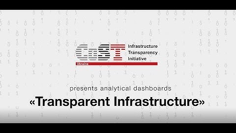 Transparent Infrastructure analytical dashboard: teaser