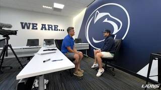 Penn State offensive coordinator Taylor Mouser breaks down players and plans