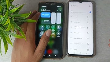 How to connect WiFi network with QR code scanner  in Vivo Y16, WiFi network mobile settings