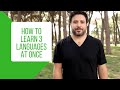 How to Learn 3 Languages at Once (My Personal Routine)