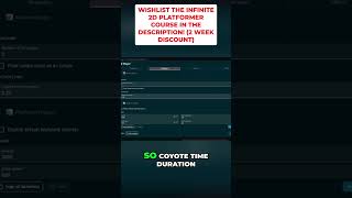Coyote Time: Make Platformer Jumps More Forgiving #shorts #tutorial #gamedev #gdevelop #gdevelop5