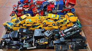 Final Battle! Ultimate Transformers with Optimus prime, Bumblebee vs Dark Car Truck Transformation