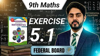 Exercise 5.1 class 9 math nbf | NBF | Ex 1.5 class 9 nbf | National book foundation | Federal board