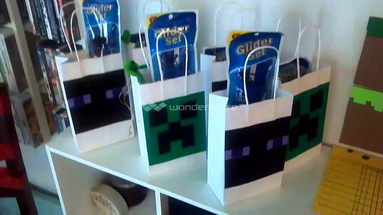 Minecraft Party  DIY  decorations   YouTube 