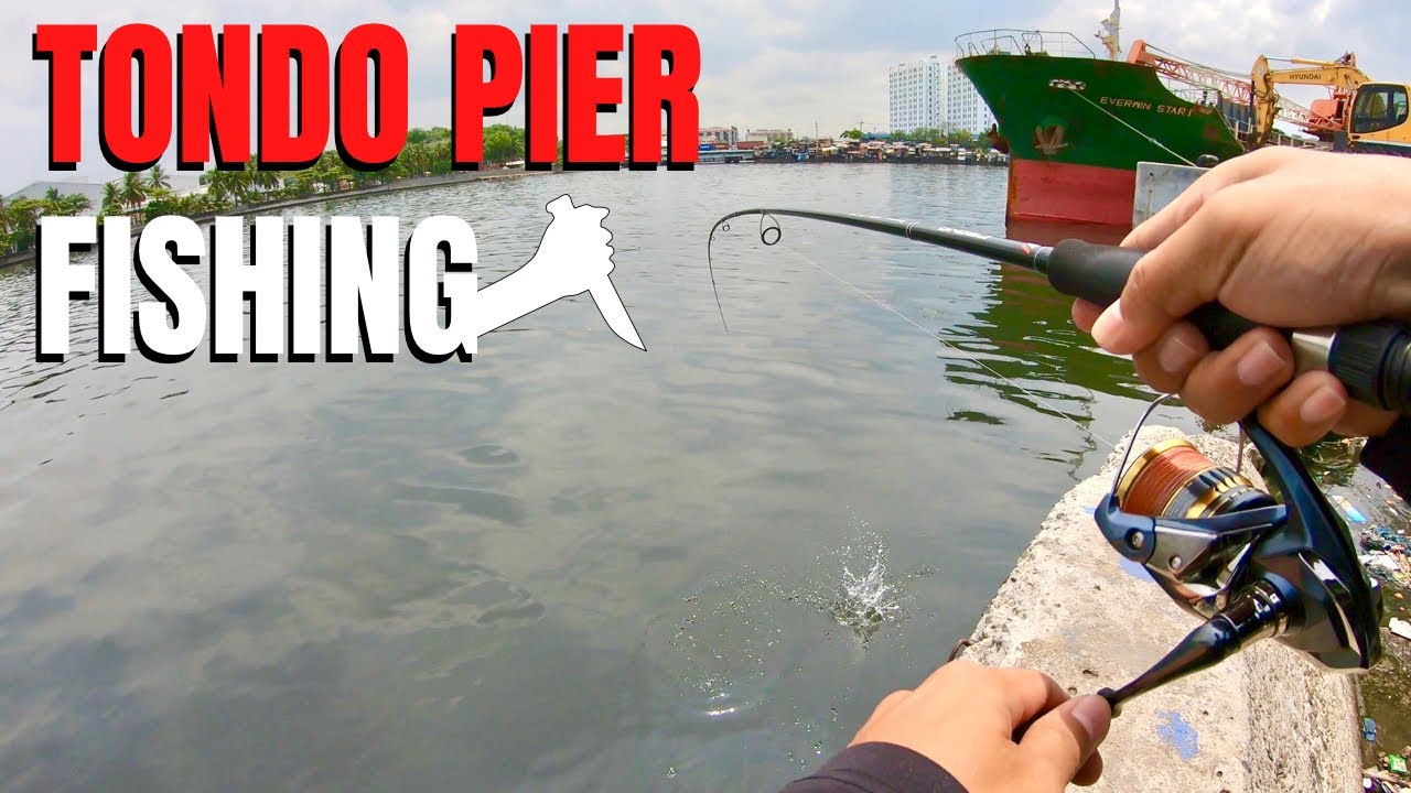 Hindi kayo maniniwala sa nakita ko! Manila Bay PIER FISHING | Y2E61