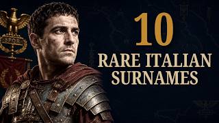 10 RARE ITALIAN SURNAMES THAT REVEAL YOUR ANCESTOR FOUGHT FOR ROME