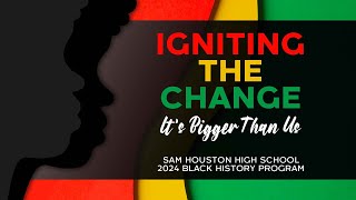 Sam Houston HS Black History Program 2024 - Arlington ISD