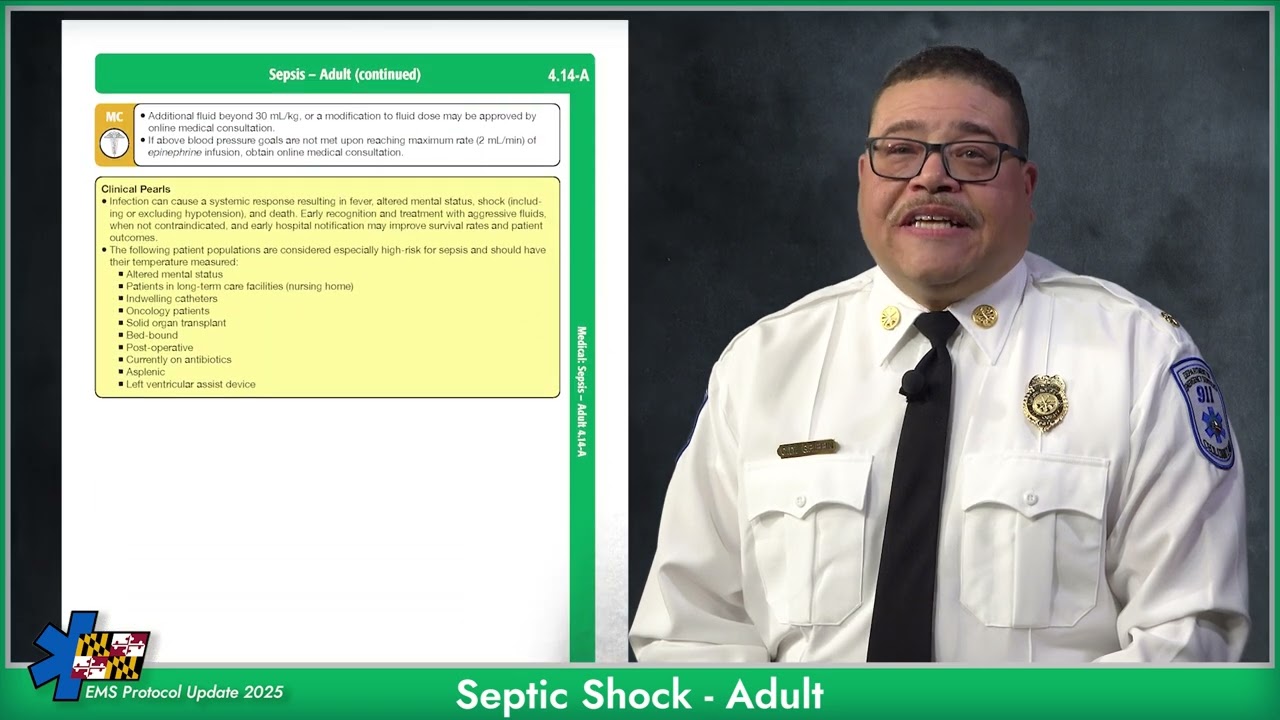2025 Protocol Updates: Septic Shock - Adult