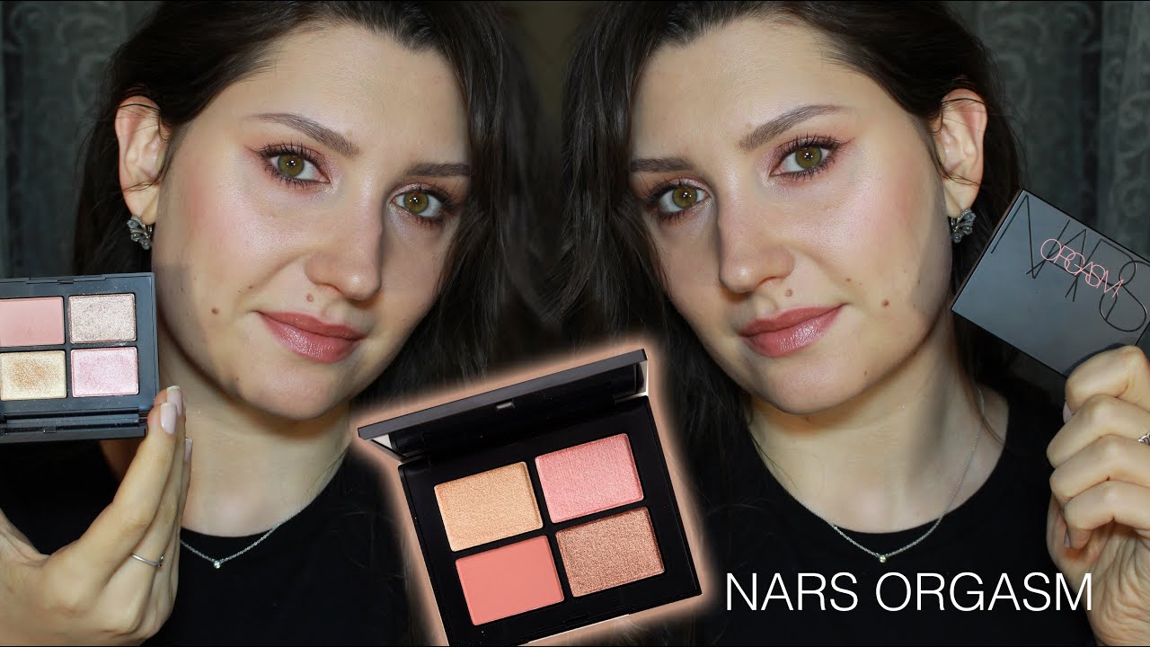 NARS ORGASM Eyeshadow Quad/ТРЕНДЫ МАКИЯЖА 2021