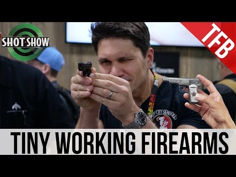 [SHOT Show 2019] The Tiniest Working Guns in the World from Arsenal!