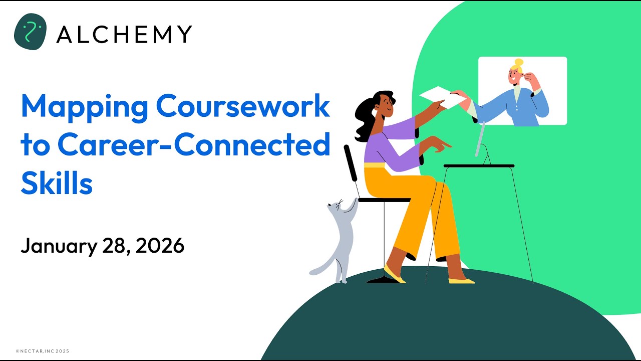 Mapping Coursework to Career Connected Skills