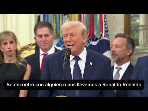 ⁣Trump no solo interviene en elecciones; también en decisiones arbitrales del mundial 2026