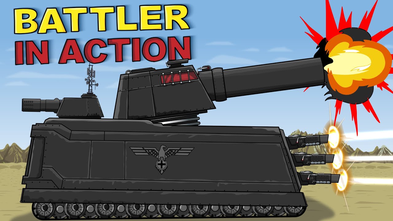 "Баттлер в Действии" Мультики про танки