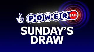 The National Lottery Powerball draw results from Sunday 09 August 2026