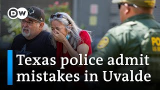 Texas shooting: Police say it was 'wrong' not to breach classroom earlier | DW News