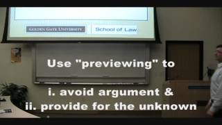 OPENING statement - Openings, Part II. Storytelling & "previewing"