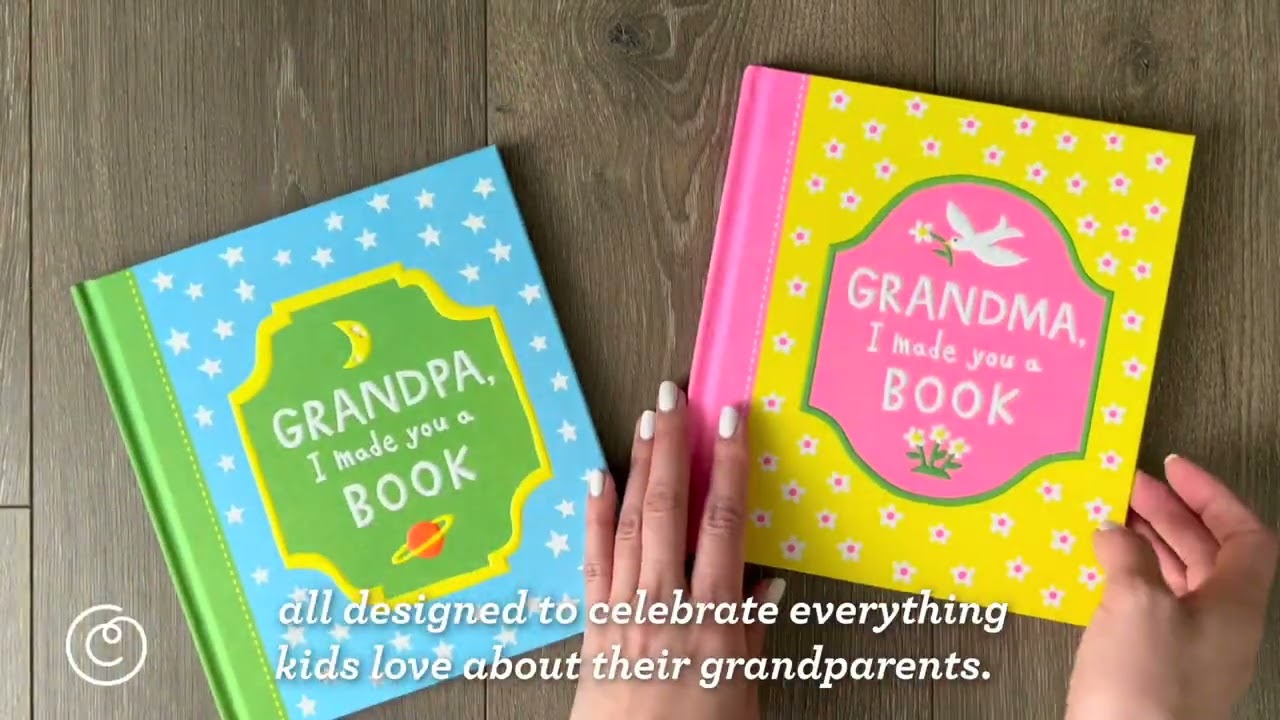 Grandma / Grandpa, I Made You a Book