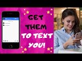 How To Manifest A Text Message From A Specific Person!