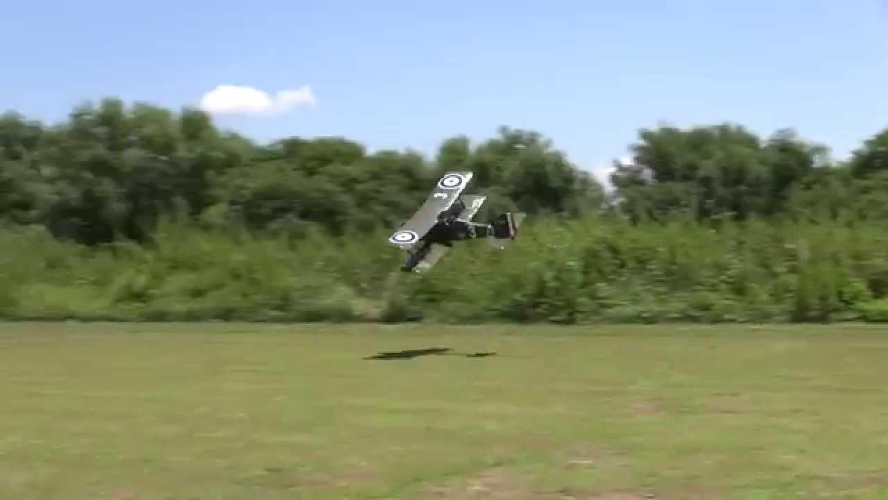 SAITO FG 30 RAF SE 5a maiden flight