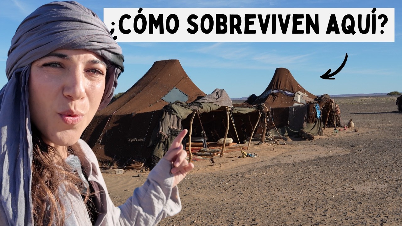 🤯Así es VIVIR en el DESIERTO DEL SAHARA - África