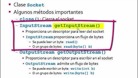 Programación de clientes TCP en java | 15/40 | UPV
