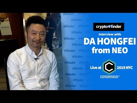 Real talk with NEO's Da Hongfei - Live from Consensus 2019 New York