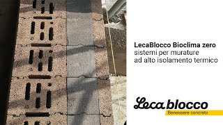 Bioclima Zero per murature termoisolanti ed edifici NZEB