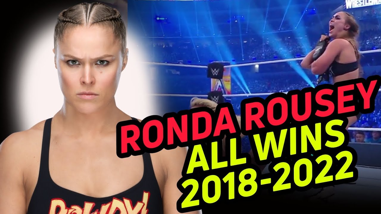 WWE Ronda Rousey - Every win's in Career | 2018 - 2022 | Every victory