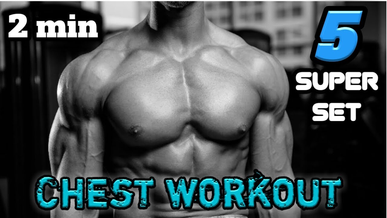 5 chest exercises | chest workout at gym for beginners | chest ko kaise ...