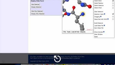 Mouse Manipulations in Jmol