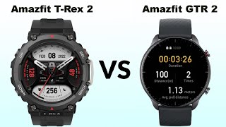 Amazfit T Rex 2 vs Amazfit GTR 2