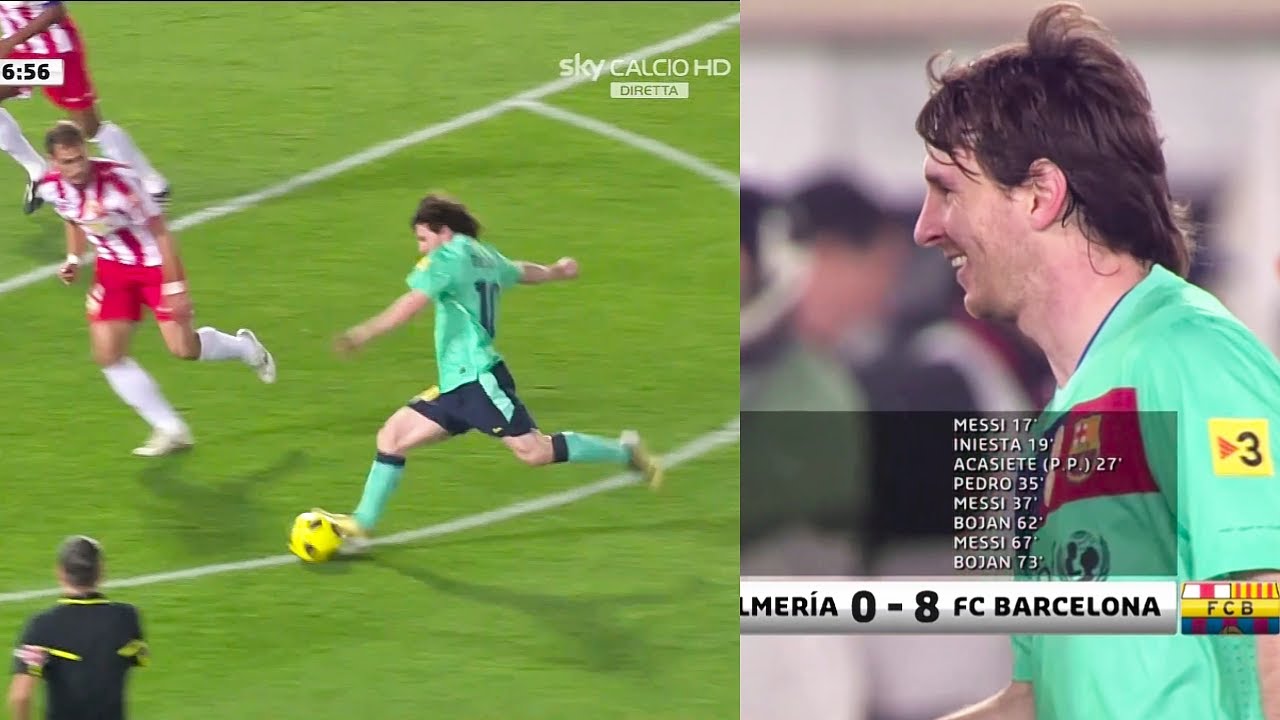 Lionel Messi Hat-Trick vs Almería (Away) 2010-11 HD 1080i