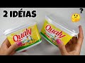 2 IDÉIAS ESPETACULARES COM POTE DE MARGARINA ♥️