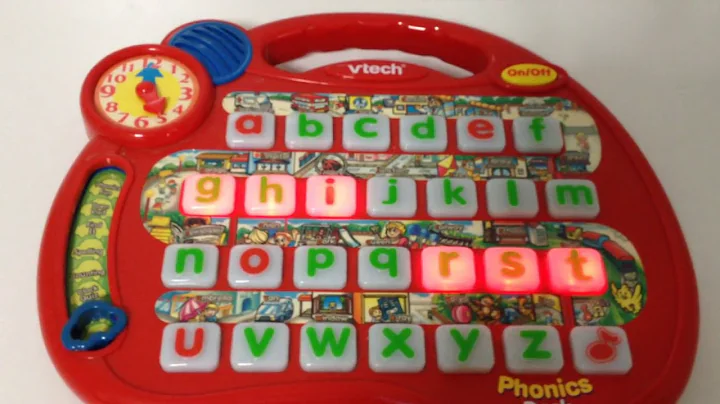Vtech Phonics Desk Kids Toy with Lights and Sounds - Learn Phonics for Kids