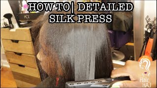 HOW TO | Detailed Silk Press  (Voice over)