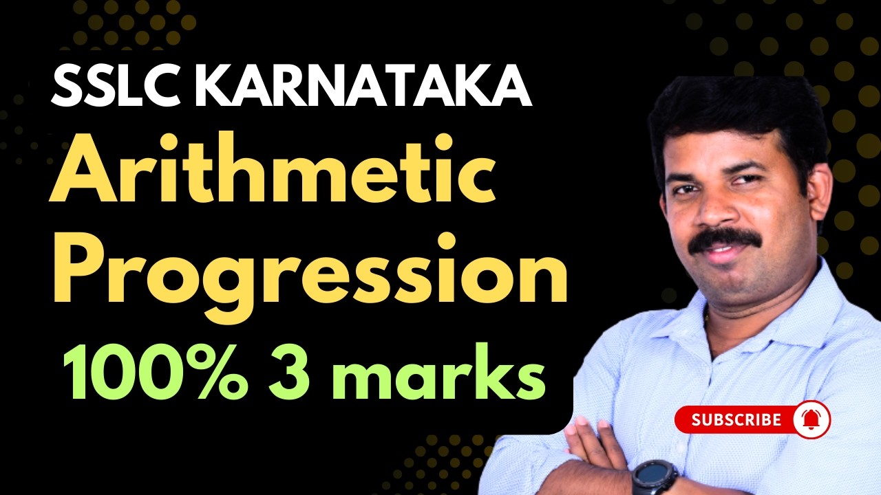 Karnataka SSLC Maths AP 2 Marks Questions | Step-by-Step Solutions | 2026