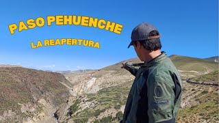 Paso Pehuenche  La reapertura  Malargue CEDRIC EN MOTO