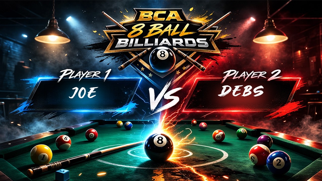 Joe vs Debs Weekly BCA 8 ball match