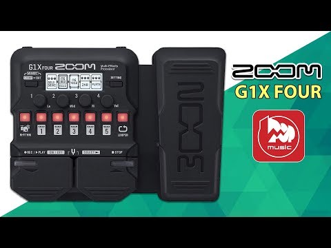 Гитарный процессор ZOOM G1X FOUR (новинка 2019)