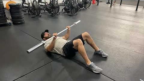 Barbell Sit Up