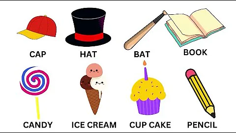 My First 100 Words for Children English Vocabulary Learning