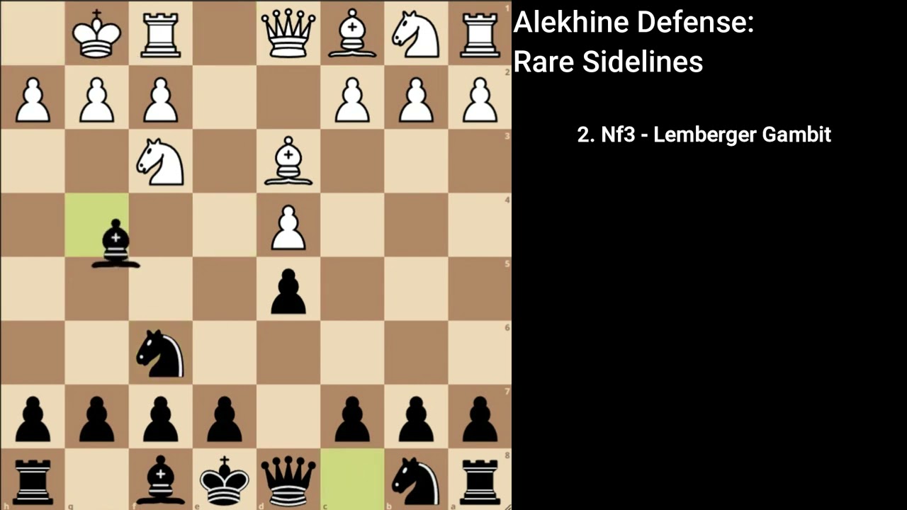 Alekhine Defense: Krejcik Variation 