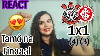 REACT LIBERTADORES FEM | CORINTHIANS 1(4)X1(3) INTERNACIONAL | TAMÔ NA FINAAAL